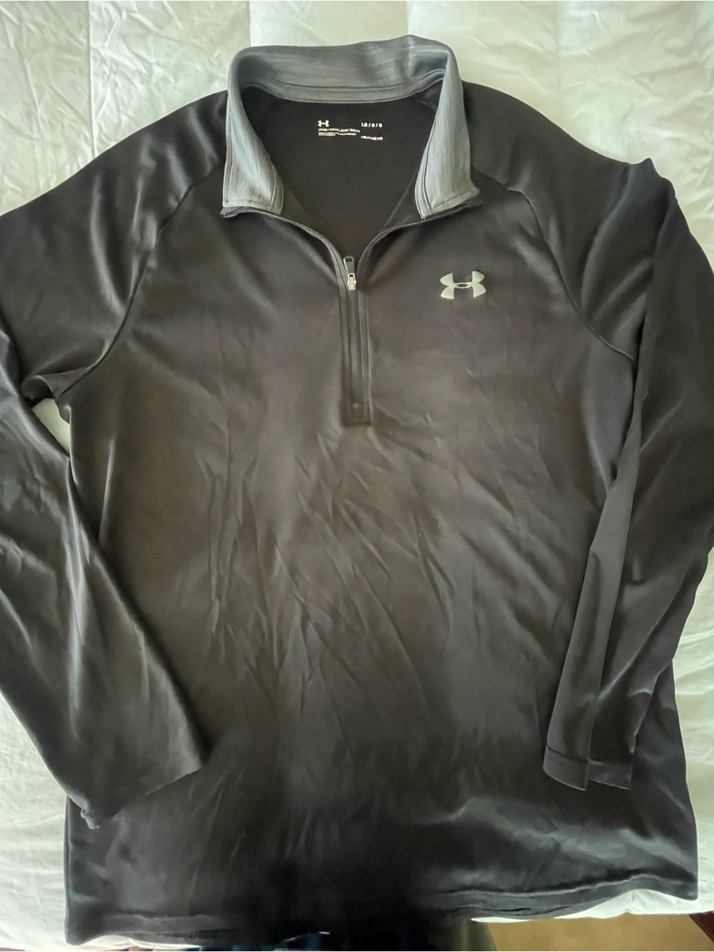 Under Armour Black & Gray Men's Performance 1/4 Zip Pullover